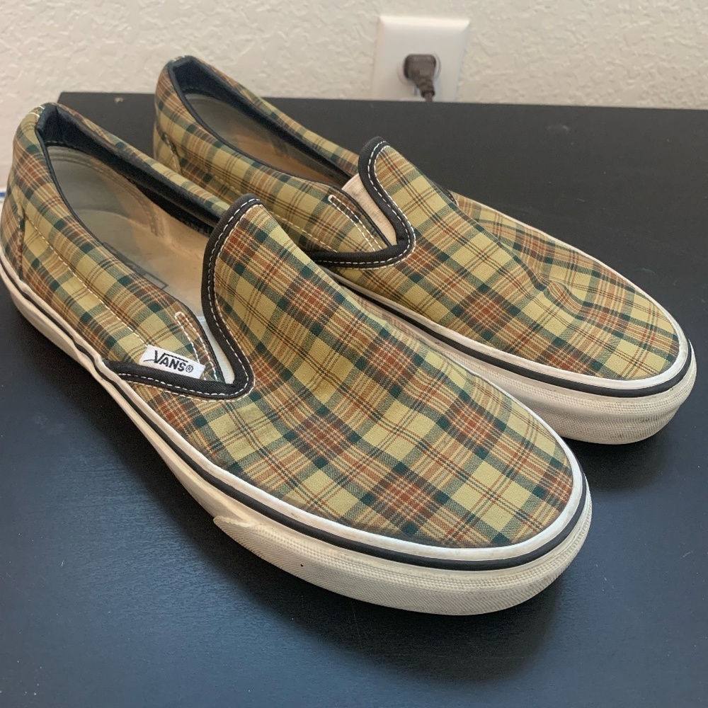 Vans Plaid Classic Slip On